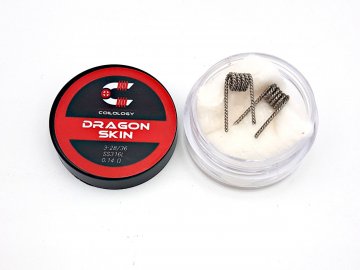 dual dragon skin ss316l 0,14ohm