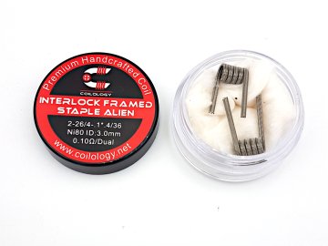 dual interlock framed staple alien ni80 0,1ohm