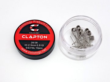 ss316l clapton 0,51ohm