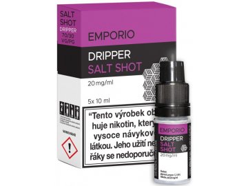 booster emporio salt shot dripper 5x10ml 20mg