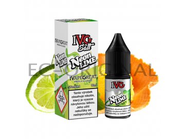Neon Lime (Ledový citrusový mix) - IVG Salt (50PG/50VG) 10ml