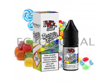 Rainbow Blast (Chladivé sladké bonbony) - IVG Salt (50PG/50VG) 10ml