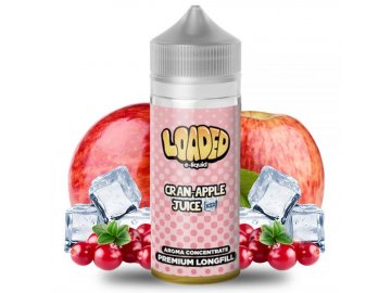 loaded aroma cran apple juice iced 30ml