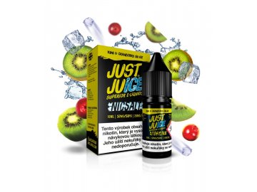 BOX ICONIC KIWI AND CRANBERRY ON ICE 10ML 20MG NICSALT CZ R with fruits