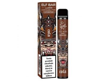elf bar 600 lux edition 20mg cola kola