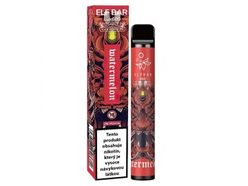 elf bar 600 lux edition 20mg watermelon stavnaty vodni meloun