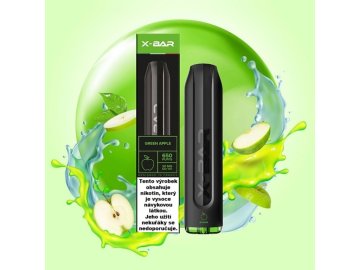 x bar green apple 20mg ml
