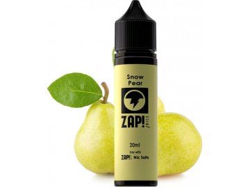 prichut zap juice shake and vape zap 20ml snow pear