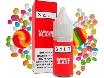 liquid juice sauz salt cz rainbow blast 10ml 10mg