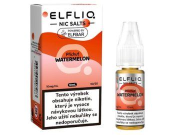 liquid elfliq nic salt watermelon 10ml 10mg cz