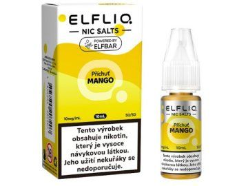 liquid elfliq nic salt mango 10ml 10mg cz