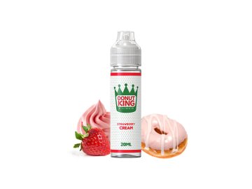 reload vape donut king strawberry cream vape shot 20 ml