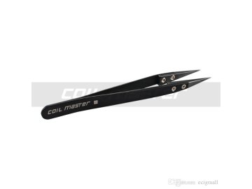 COIL MASTER Pinzeta s hroty z odolné keramiky BLACK