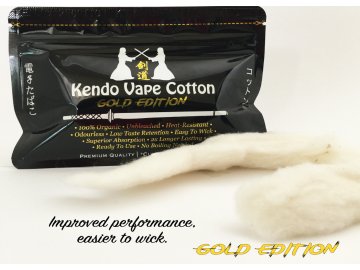 Japonská vata Kendo Cotton - Gold Edition - 1M