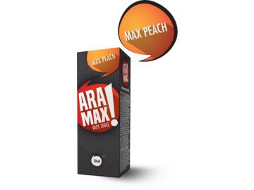 Broskev / Max Peach - Aramax liquid - 10ml