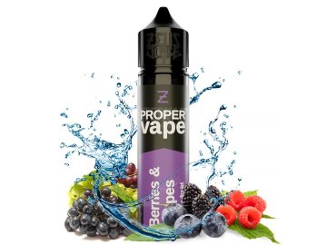 zeus juice proper vape s v berries grapes 20ml