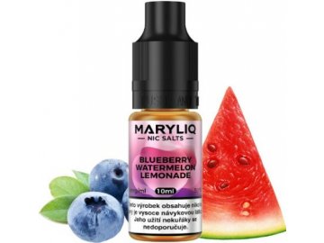 liquid maryliq nic salt blueberry watermelon lemonade 10ml 20mg