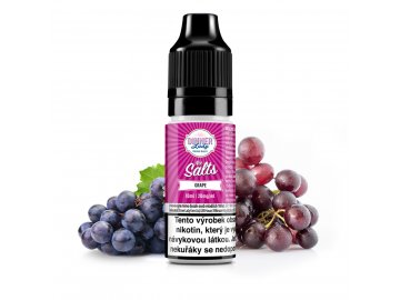 dinnerlady salts lifestyle fruits grape 10ml 20mg bottle cz