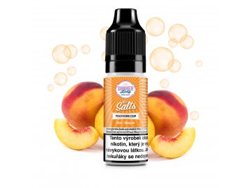 dinnerlady salts lifestyle sweets peach bubblegum 10ml 20mg bottle cz