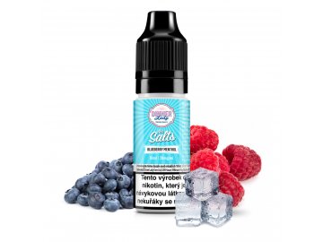 dinnerlady salts lifestyle menthol blueberry menthol 10ml 20mg bottle cz
