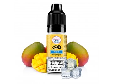 dinnerlady salts lifestyle ice mango ice 10ml 20mg bottle cz