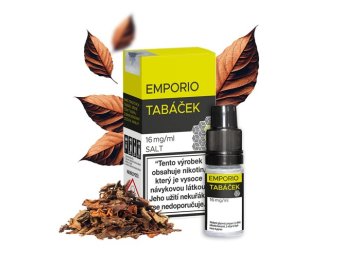 Tabáček - E-liquid Emporio Salt 10ml