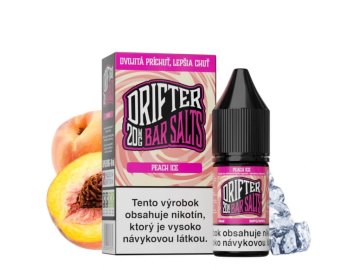2747 3 e liquid drifter salt peach ice 20 mg ovocie