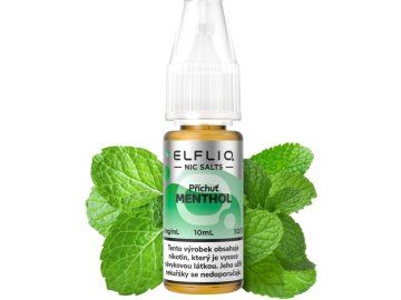 liquid elfliq nic salt menthol 10ml 10mg cz