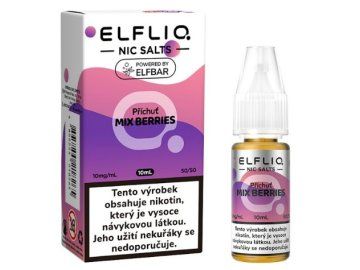 liquid elfliq nic salt mixed berries 10ml 10mg cz