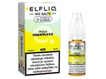 liquid elfliq nic salt pineapple ice 10ml 10mg cz