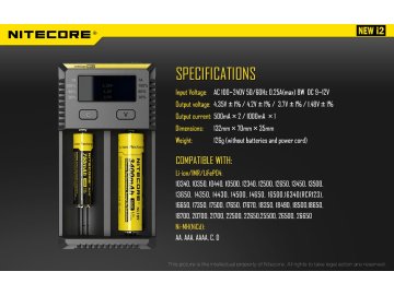 i2 Nitecore V2 - inteligentní nabíječka - 2 sloty - verze 2016