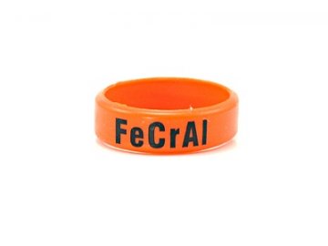 Dekorativní kroužek velký ( FeCrAl ) oranžová