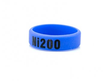 Dekorativní kroužek velký ( Ni200 ) modrá
