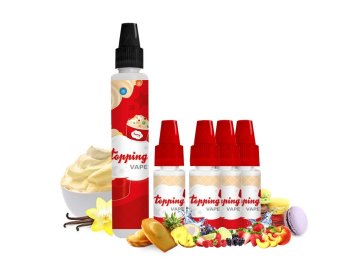 Kompletní set příchutí Topping Vape (1x 50ml + 4x 10ml)