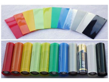 PVC teplem smršťovací obal na 18650 baterie 5ks balení