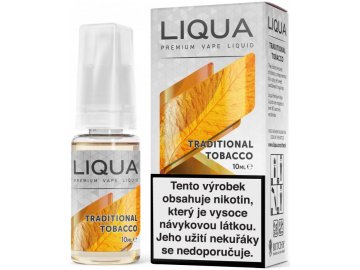liquid liqua cz elements traditional tobacco 10ml12mg tradicni tabak.png