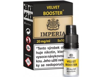 velvet booster cz imperia 5x10ml pg20 vg80 20mg