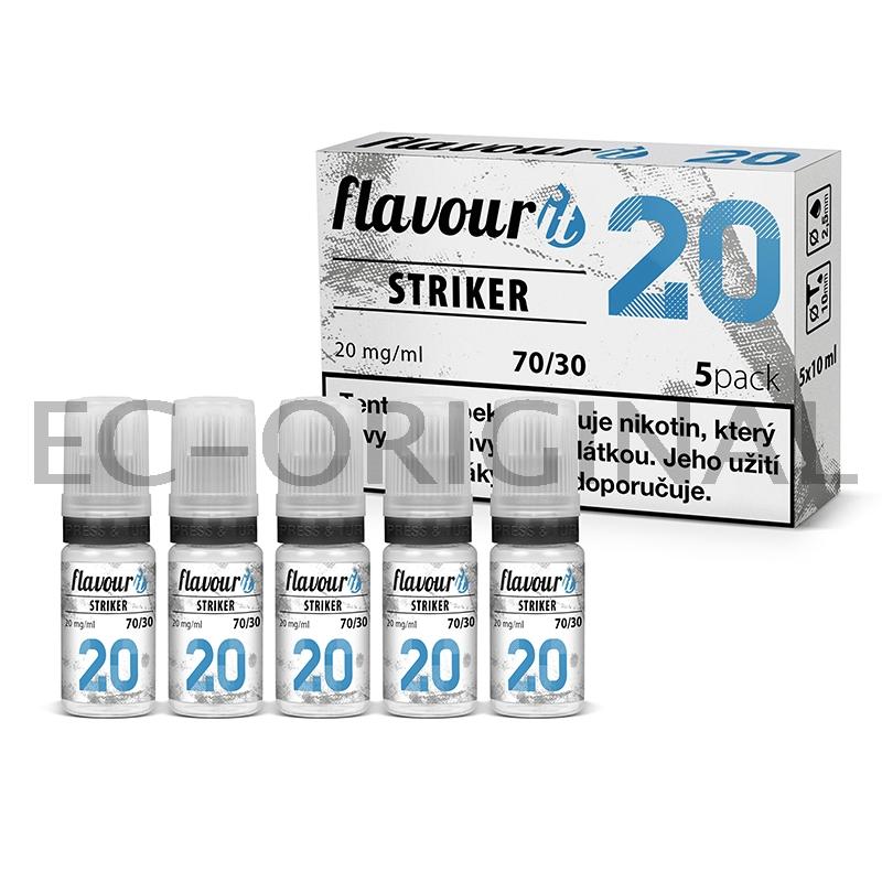 Flavourit STRIKER Dripper booster 70/30 20mg 5x10ml