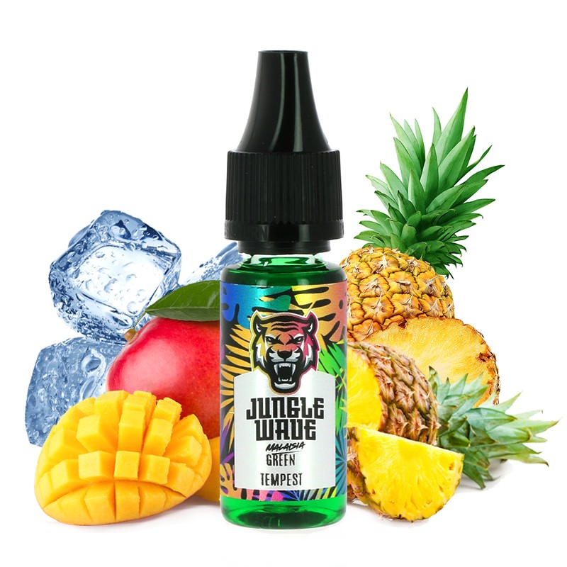 Jungle Wave Malajsie Green Tempest (Ledový ananas) příchuť Jungle Wave Množství: 10ml