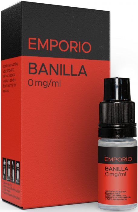 IMPERIA Banilla - E-liquid Emporio 10ml Množství: 10ml, Množství nikotinu: 0mg
