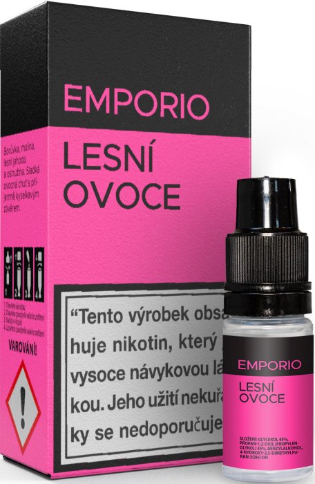 IMPERIA Lesní ovoce - E-liquid Emporio 10ml Množství: 10ml, Množství nikotinu: 18mg