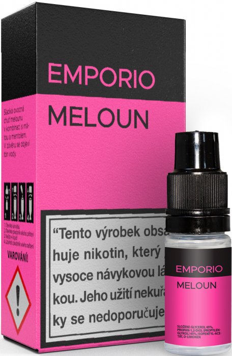 IMPERIA Meloun - E-liquid Emporio 10ml Množství: 10ml, Množství nikotinu: 6mg