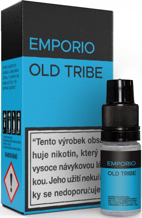 IMPERIA Old Tribe - E-liquid Emporio 10ml Množství: 10ml, Množství nikotinu: 18mg