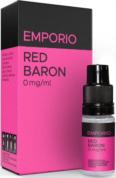IMPERIA Red Baron - E-liquid Emporio 10ml Množství: 10ml, Množství nikotinu: 0mg