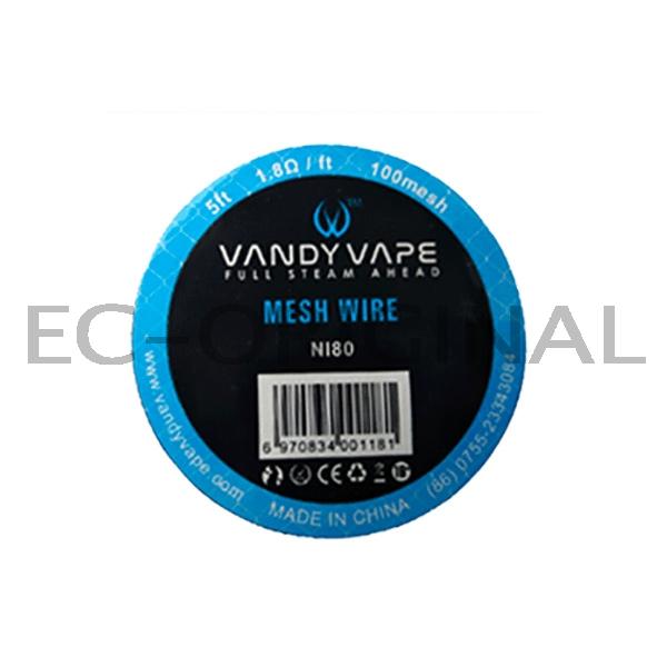 Vandy Vape Mesh Wire NI80 - mesh 100 Délka: 1,5m
