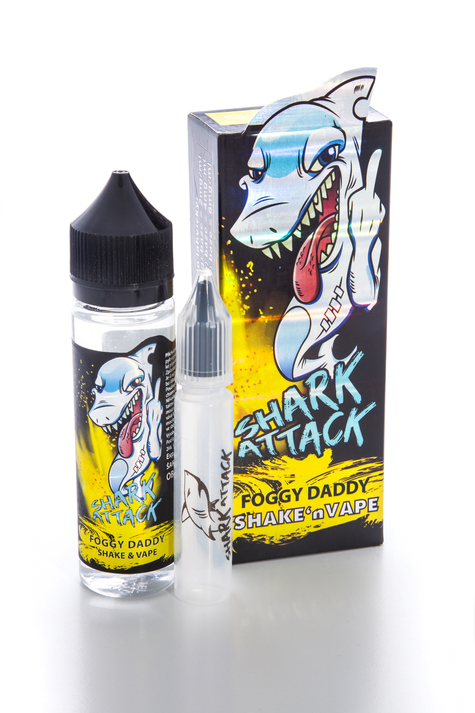 Foggy Daddy (Ananas s vanilkovým krémem) - Příchuť Imperia Shark Attack Množství: 10ml