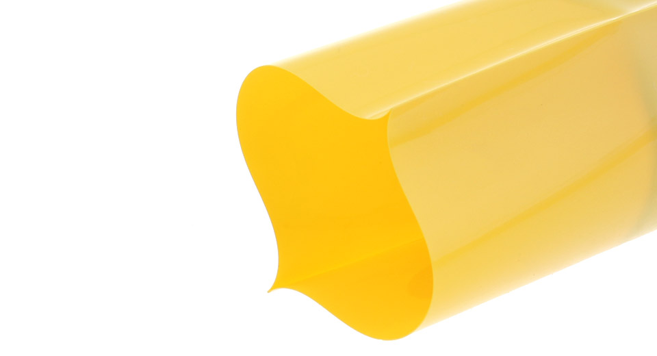 OEM PVC teplem smršťovací obal na 26650 baterie - 1ks Barva: Žlutá, Materiál: PVC