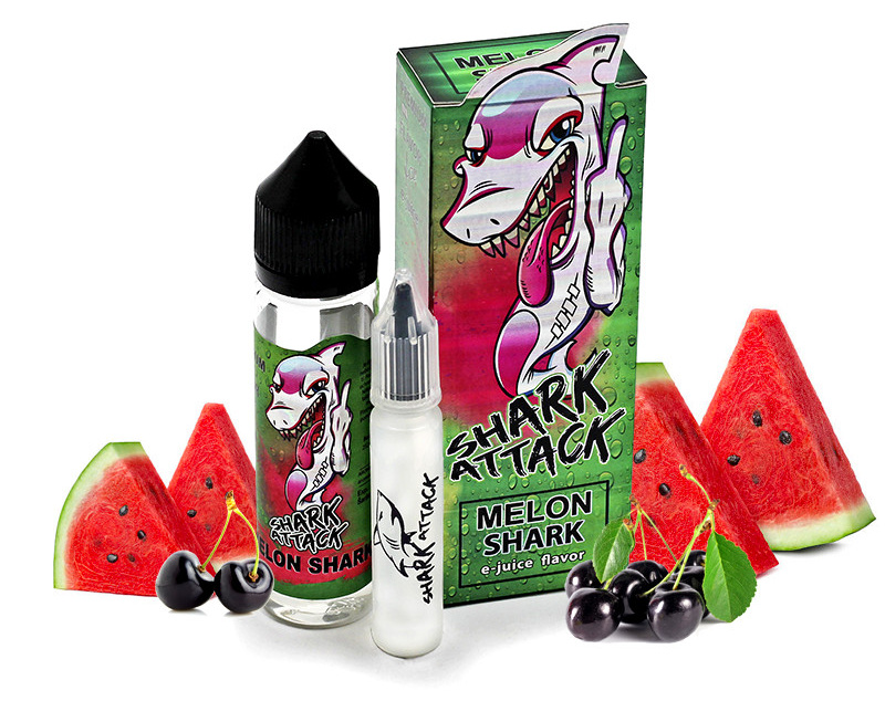 Melon Shark (Ledový meloun a třešeň) - Příchuť Imperia Shark Attack Množství: 10ml