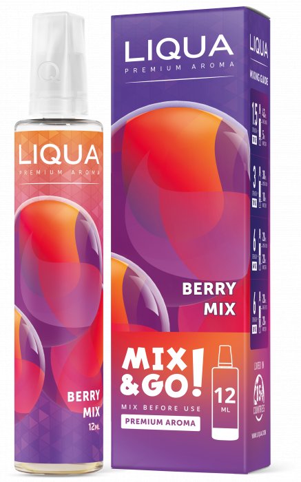 Liqua - Ritchy Berry Mix - Příchuť Liqua Mix&Go 12ml Shake & Vape Množství: 12ml