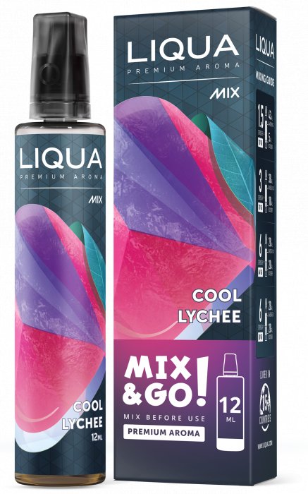 Liqua - Ritchy Cool Lychee - Příchuť Liqua Mix&Go 12ml Shake & Vape Množství: 12ml